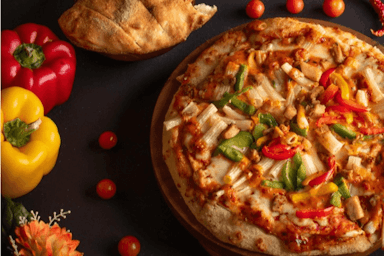 Butter Chicken Pizza